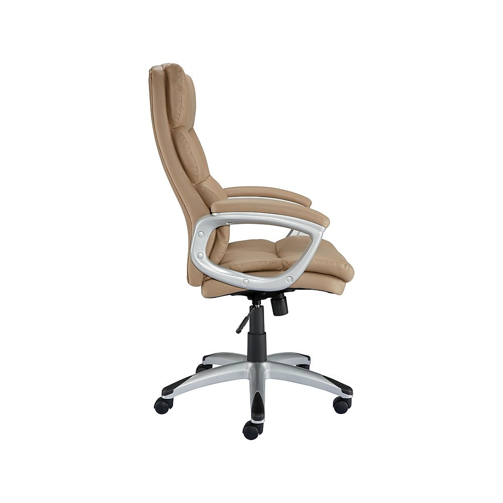 Staples Burlston Luxura Managers Chair Camel 1058249 Walmart Com Walmart Com