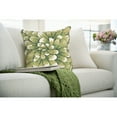 thumbnail image 1 of Liora Manne Frontporch Mum Indoor Outdoor Decorative Pillow Green, 1 of 3