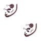 thumbnail image 1 of sweethay Tubo de esnórquel de silicona profesional ergonómico Flexible hombres mujeres reutilizable lavable tubos de esnórquel para nadar bajo el agua Type2 NO2 sweethay CBP283526, 1 of 5