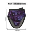 thumbnail image 3 of Pofeuu Lilac Print Thickened Mini Silicone Oven Mitts Heat Resistant, Rubber Oven Mitt Gloves, Finger Pinch Grips, Pot Holder, Silicone Potholder, 3 of 7