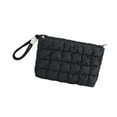 thumbnail image 4 of Bolsa de maquillaje, neceser, artículos esenciales de viaje para mujeres, estuche organizador portátil con cremallera, práctico neceser de viaje. negro, 4 of 8