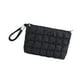 thumbnail image 4 of Bolsa de maquillaje de viaje, bolsa de aseo con cremallera para mujer, bolsa de cosméticos de gran capacidad, negro, 4 of 9