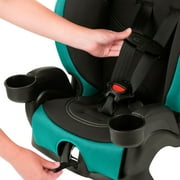 Evenflo Chase LX Harnessed Booster Car Seat, Jubilee Green