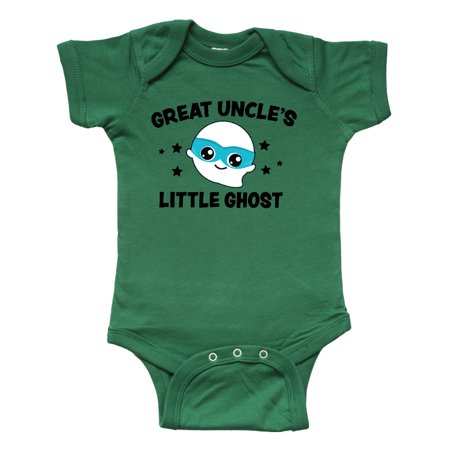 

Inktastic Cute Great Uncle s Little Ghost with Stars Gift Baby Boy Bodysuit