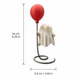 thumbnail image 3 of Cute Ghost Figurine Halloween Decor 2.56x6.29 Inch Glow in the Dark Green Spooky Cute Ghost Tabletop Ornament Statue Night Stand Centerpiece for Indoor Home Party, 3 of 5