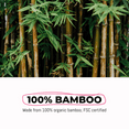 thumbnail image 2 of Rouleau de Papier Bambou 100 %, 9 Rouleaux de Papier de Cuisine Sans Arbre, 75 Feuilles 2 Plis par Rouleau, Solide, Absorbant, 2 of 3