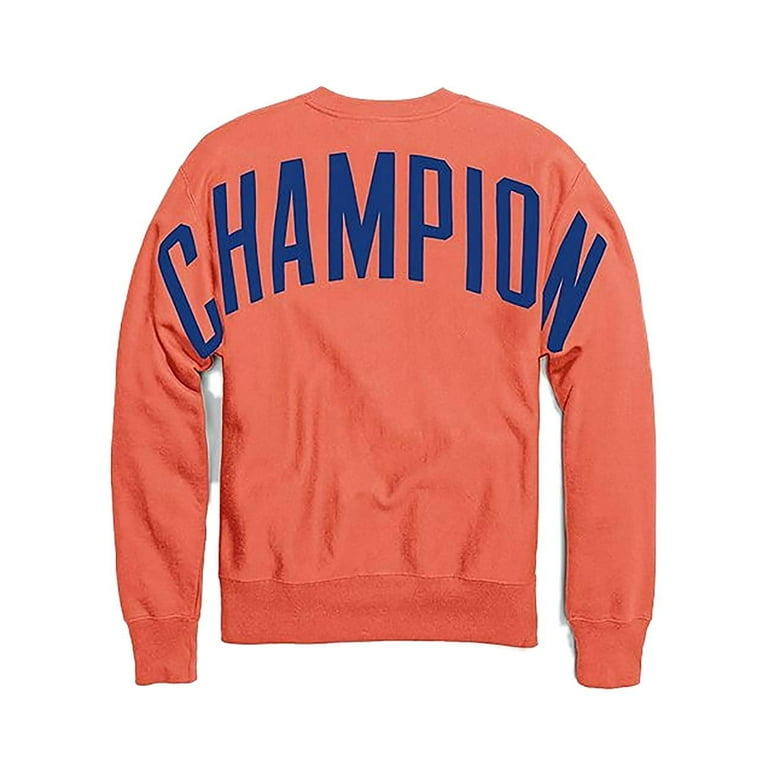 Vintage orange 2025 champion sweatshirt