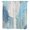 Blue, Turquoise, White, variant on Blue Grey Palm Leaves Kitchen Curtains 54 Inch Length, Summer Tropical Plants Botanical Tiers Curtains for Bathroom Bedroom Cafe, Light Filtering Small Window Treatment Drapes 2 Panels 42"Wx54"L