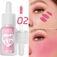 thumbnail image 3 of Matte Liquid Blush Velvet Blusher Orange Peach Face Pigment Lasting Beauty Brightening Natural Cheek Tint Cream Blush Makeup, 3 of 5