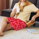 thumbnail image 5 of Fotbe Love Heart Pantalones Cortos de Pijama para Hombre, Ropa de Dormir, Pantalones de Pijama Cortos para Hombre-XX-Large, 5 of 6