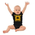 thumbnail image 3 of Wyoming Buffalo Cowboy Attitude Romper Boys or Girls Infant Baby Brisco Brands NB, 3 of 6