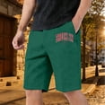 thumbnail image 2 of CONZONE Mens Casual Shorts Elastic Waist Summer Shorts for Men Letter Graphic Y2K Lightweight Loose Fit Workout Gym Shorts With Pockets, 2 of 5