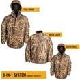 thumbnail image 3 of Parka Camo Aislada Impermeable HOT SHOT 3 en 1 para Hombre, 3 of 5