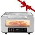 thumbnail image 4 of Kenmore 12" Indoor Electric Pizza Oven, 5-in-1 Touch Presets, Stainless Steel, Pizza Peel & Stone, 750°F, Countertop Pizza Maker, 4 of 8