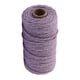 thumbnail image 1 of Cuerda de algodón hecha a mano, 3 mm de diámetro, de un solo color, tejidas para manualidades, cuerdas de 100 m, morado claro 1 Rollo Scienceny HA5320-06B, 1 of 6