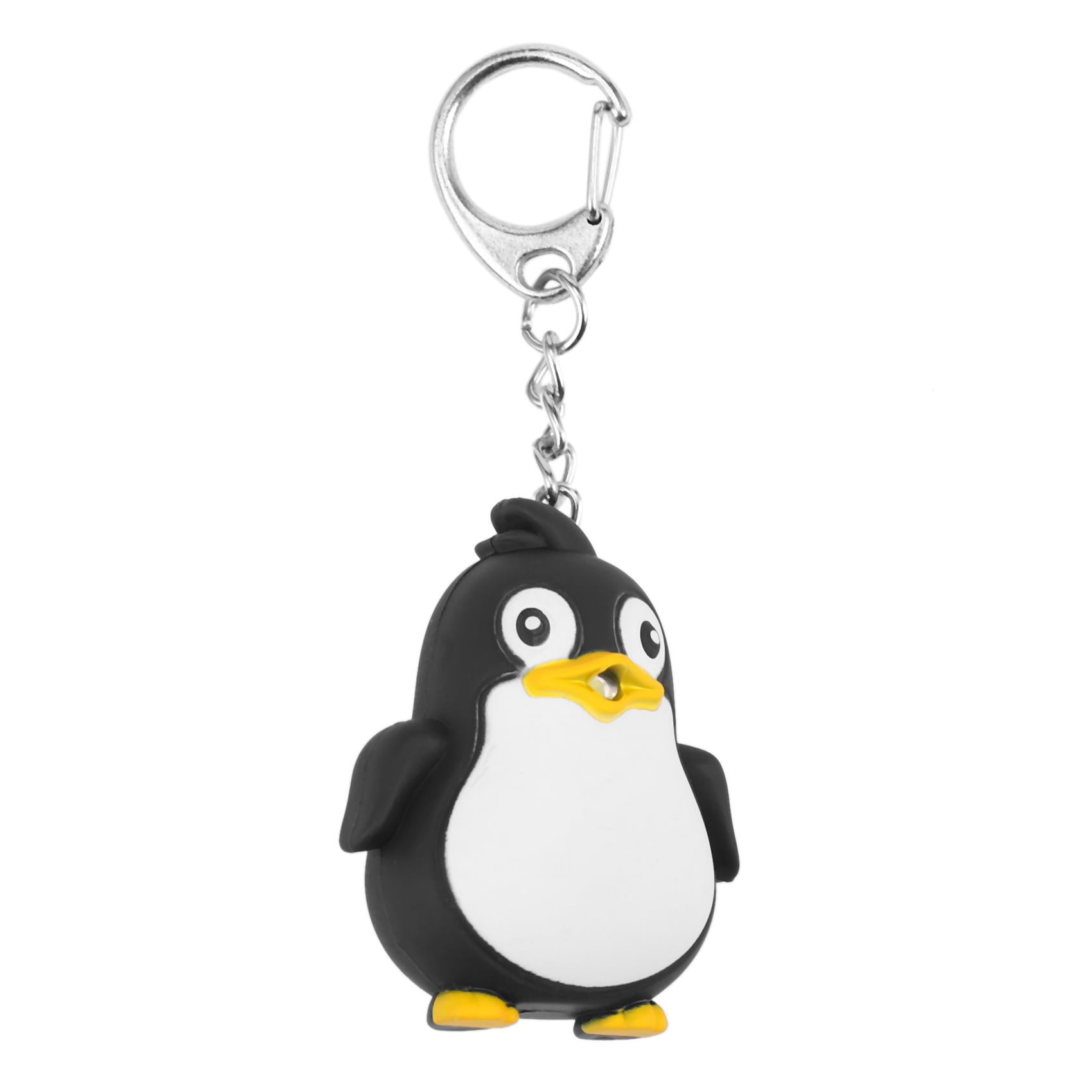 Novelty Penguin Keyring Miniature Clock Novelty Penguin Keyring Miniature Clock