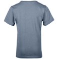 thumbnail image 2 of Champion T-Shirt Unisexe pour Enfants - Haut, Col Rond, Coton, Logo, Couleur Unie Bleu-Gris TP (Très Petit), 2 of 2