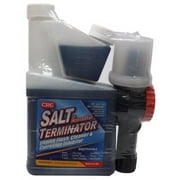 CRC Salt Terminator Engine Flush Concentrate SX-32M Fuel System Cleaner Automotive Additive Bottle, 32 Oz