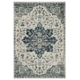 thumbnail image 2 of SAFAVIEH Madison Louise Overdyed Floral Area Rug, Ivory/Navy, 4' x 6', 2 of 7