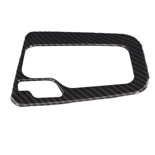 Cubierta del panel de la perilla de la palanca de cambios embellecedor del panel de cambios que no destiñe confiable resistente al desgaste estilo de fibra de carbono ANGGREK Otros