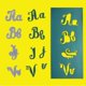 thumbnail image 4 of Troqueles de corte del alfabeto, troqueles de letras, troqueles de corte para álbum de recortes, plantillas para álbum de recortes, artesanía a mano para boda, decoración artesanal, tarjeta de papel, 4 of 5