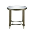 thumbnail image 4 of ACME Aditya Contemporary Metal End Table in Mirrored and Antique Brass, 4 of 4