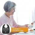 thumbnail image 3 of Wear-resistant Adult Bib for Elderly, Reusable Delicate Dinner Bib for Home Eating, 3 of 4