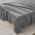 thumbnail image 1 of Sábana plana Sweet Home Collection, tamaño completo, color gris, 1 of 4