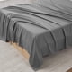 thumbnail image 1 of Sábana plana Sweet Home Collection, tamaño completo, color gris, 1 of 4