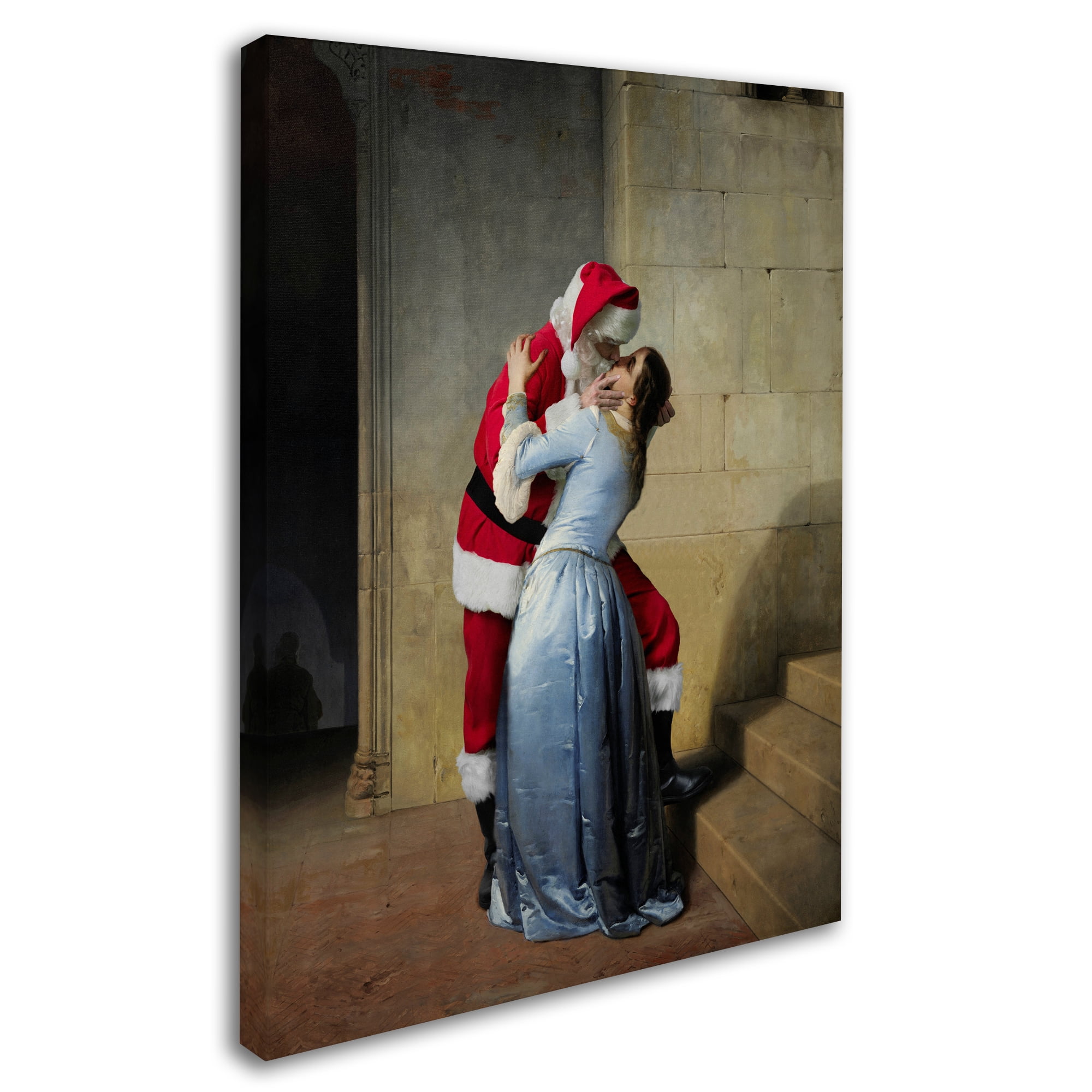Trademark Fine Art 'Hayez-The Kiss' Canvas Art by Ed Wheeler