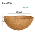 thumbnail image 2 of Ounissouiy Estera de coco natural de 2 piezas para restaurantes con relleno de plantas biodegradables forrados con estambres de coco Jardín y Patio circular 10 pulgadas, 2 of 6