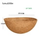 thumbnail image 2 of Moyic Estera de coco Natural de 2 piezas para relleno de plantas biodegradables forrado con estambres de coco para restaurantes Jardín y Patio circular 10 pulgadas, 2 of 6