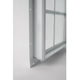 thumbnail image 4 of Shed Window 18x23 Flush - Vertical Slider with Built-in Bug Screen (Brown (2 Pack)), 4 of 5