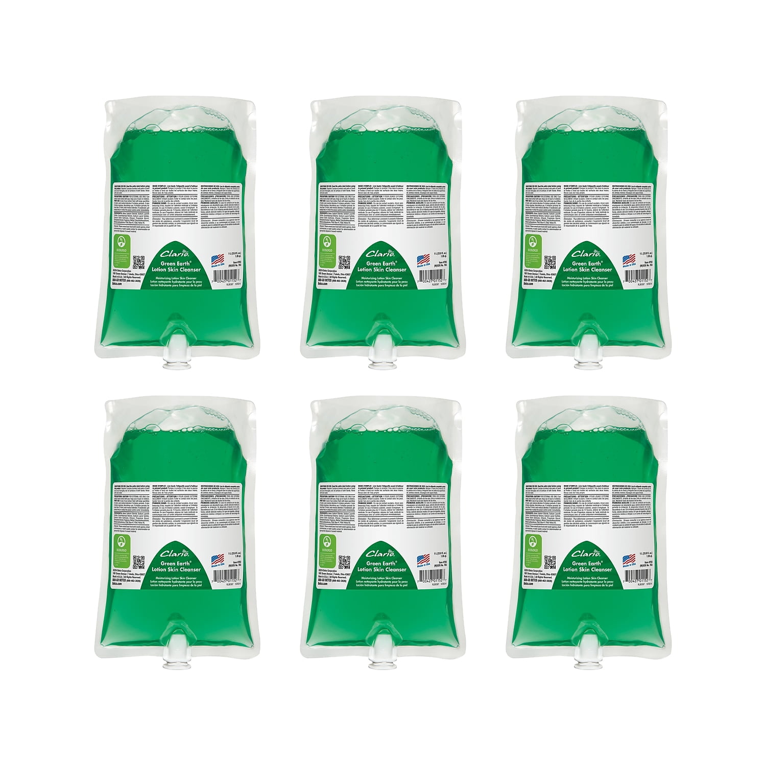 Betco Hand Soap Refill for Manual Dispenser Citrus 1L 7832900