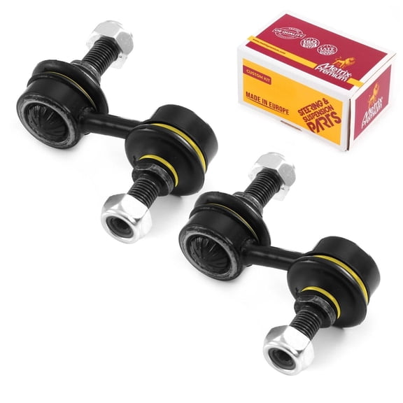 Metrix Premium Chassis Parts-2 PC Front Sway Bar Stabilizer End Link Kit Fits 99-00 Honda Civic,97-01 Honda CR-V,92-96 Mazda MX-3,Replacement K90667