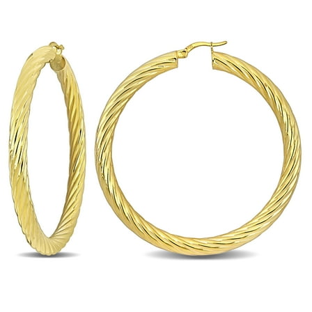 Everly Women's Yellow Gold Plated Earrings