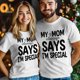 thumbnail image 3 of Camisetas informales de manga corta con texto "I'm Special" para hombre, camisetas gráficas, 3 of 8