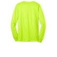 thumbnail image 7 of Port & Company Tall Long Sleeve Core Blend Tee - PC55LST Safety Green | 5.5 Oz Size - 4XLT | Buy from PORT & COMPANY, 7 of 7