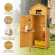 thumbnail image 5 of Costway Cobertizo Jardín Armario de Almacenaje Exterior Puerta con Cerradura Mesa Plegable Ganchos Organizador de Herramientas 75 x 50 x 180,5 cm, 5 of 9