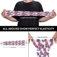 thumbnail image 5 of Uemuo Peonies Printed Arm Sleeves, Cooling UV Sun Protection Sports Compression for Men/Women, 5 of 8