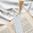 thumbnail image 6 of Kdxio Rabbit Back View Print Metal Tassel Bookmarks,Perfect Gift for Art Lovers and Bookworms Metal Bookmarks for Women, 6 of 8