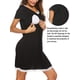thumbnail image 2 of Camisón 3 en 1 para parto/parto/enfermería suave vestido de hospital de maternidad Xemadio LRWJ113-10, 2 of 6