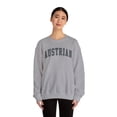 thumbnail image 4 of Austrian Sweatshirt Gifts Crew Neck Shirt Long Sleeve Unisex, 4 of 7