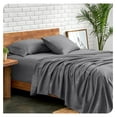 thumbnail image 2 of Twin XL Sheet Set - College Dorm Size - Luxury 1800 Ultra-Soft Microfiber Twin Extra Long Bed Sheets - Deep Pockets - Easy Fit - Extra Soft - 3 Piece Set - (Twin XL, Grey), 2 of 9