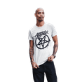 thumbnail image 3 of Anthrax - Pentagram Logo Unisex T-Shirt - Black - Small, 3 of 5
