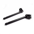 thumbnail image 4 of Zyutaosan Black Clip-On Motorcycle 7/8" Handlebars 35Mm Fork Tube For Cafe Racer Universal, 4 of 5