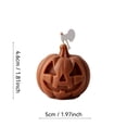 thumbnail image 2 of Halloween Pumpkin Shaped Scented Candles Thanksgiving Fall Pumpkin Candles Decoration Halloween Aromatherapy Candles for Home Kitchen Table Decor Halloween Party Supplies, 2 of 6