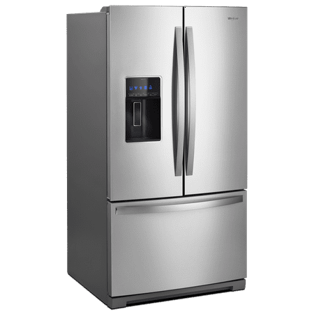Whirlpool - 26.8 Cu. Ft. French Door Refrigerator - Stainless Steel