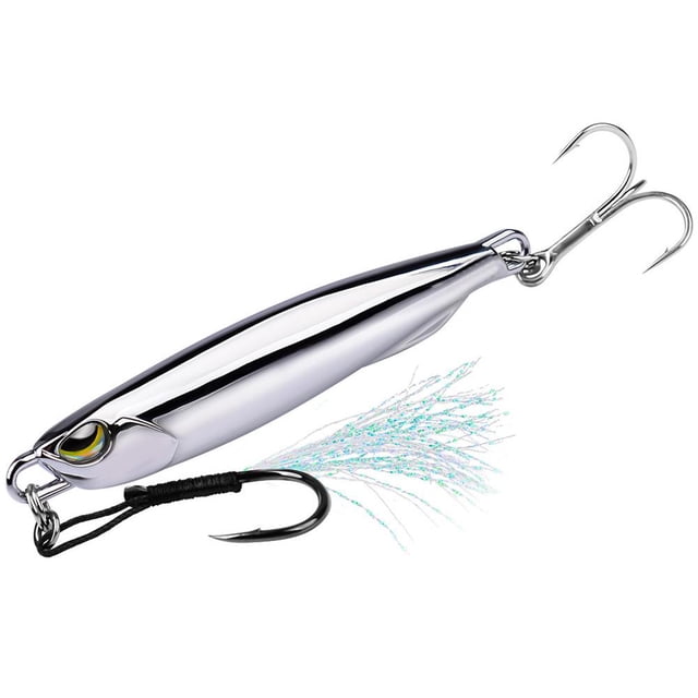 Kuymtek Cebo Pesca Simulación Señuelos Marinos Portátiles para Suministros Pescadores (40 G)