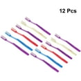 thumbnail image 2 of Hard Bristles Toothbrush Durable Practical Cleaning Toothbrush for Daily Use 12pcs, 2 of 8